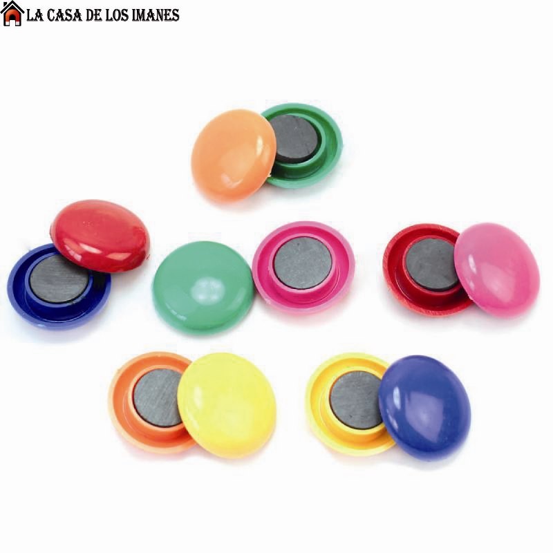 Botones Magnéticos - Colores Surtidos (Pack de 12) - Tienda de
