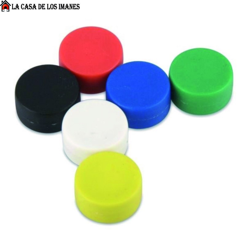 Botones Magnéticos Fuertes - Colores Surtidos (Pack de 12